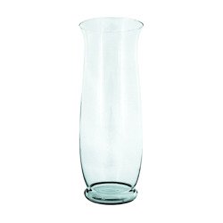 Szklany wazon W-318 H:26cm D:9,5cm