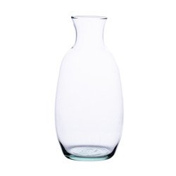 Szklany wazon butelka W-360B H:17.5cm D:9 cm