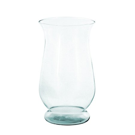 Szklany wazon W-303A H:30cm D:16,8cm