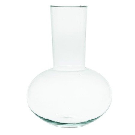 Szklany wazon W-493 H:26cm D:19cm