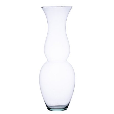 Szklany wazon W-541 H:40cm D:15,5cm