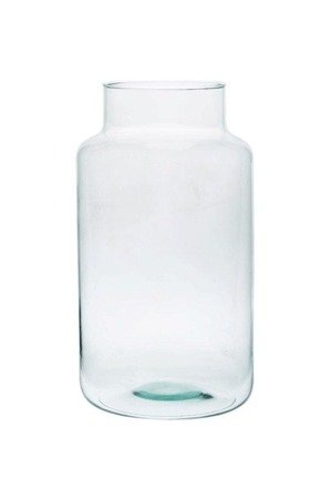 Szklany wazon słój W-395D H:35cm D:19cm 